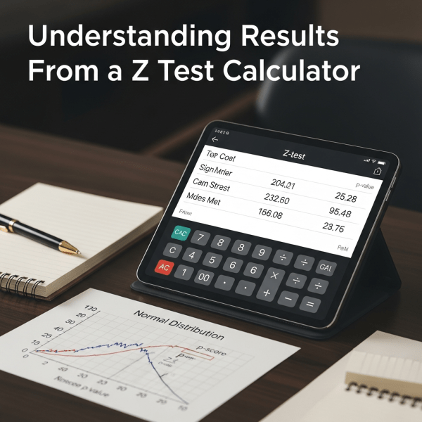 Understanding Results From a Z Test Calculator